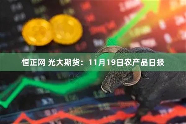 恒正网 光大期货：11月19日农产品日报