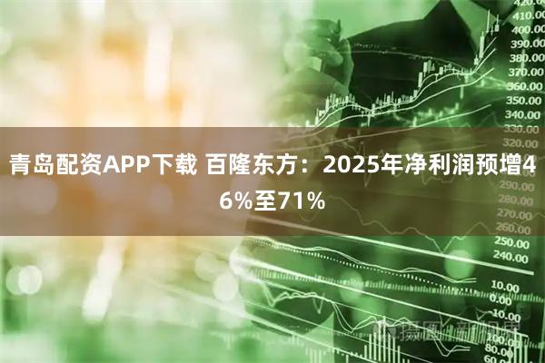 青岛配资APP下载 百隆东方：2025年净利润预增46%至71%