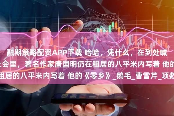 融期策略配资APP下载 哈哈，凭什么，在到处喊叫着“文科生”无用的社会里，著名作家唐国明仍在租居的八平米内写着 他的《零乡》_鹅毛_曹雪芹_项数